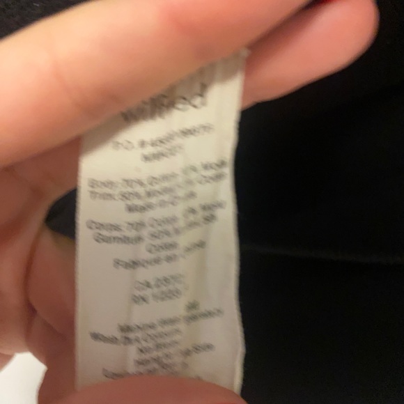 ARITZIA WILFRED Diderot Black Sweater Open-Front Cocoon Cardigan - Picture 7 of 7